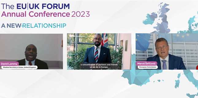 EU|UK Forum Annual Conference Celebrates Success of 'Windsor Framework' in Strengthening EU-UK Relationship